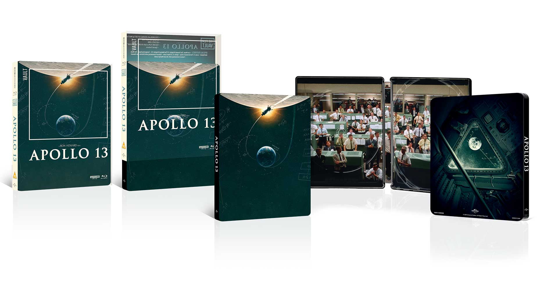Apollo 13 - Steelbook 4K Ultra HD + Blu-ray - Vault Edition (Blu-ray) Image 2