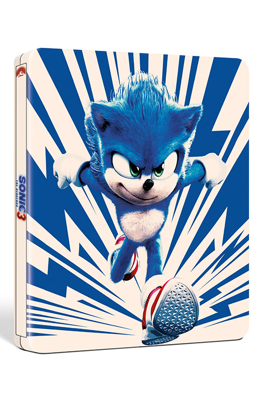 Sonic 3 - Il Film - Steelbook Blu 4K Ultra HD + Blu-ray (Blu-ray)