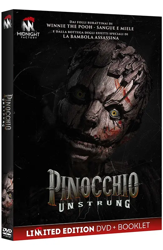 Pinocchio: Unstrung - Limited Edition Midnight Factory DVD + Booklet (DVD)