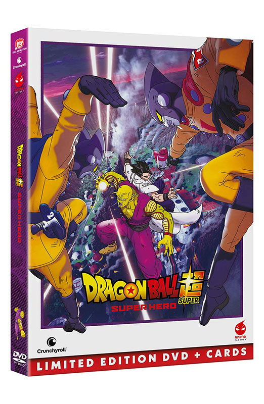 Dragon Ball Super: Super Hero - Limited Edition Anime Factory DVD + Cards da Collezione (DVD) Book, Comics, Publication, Person