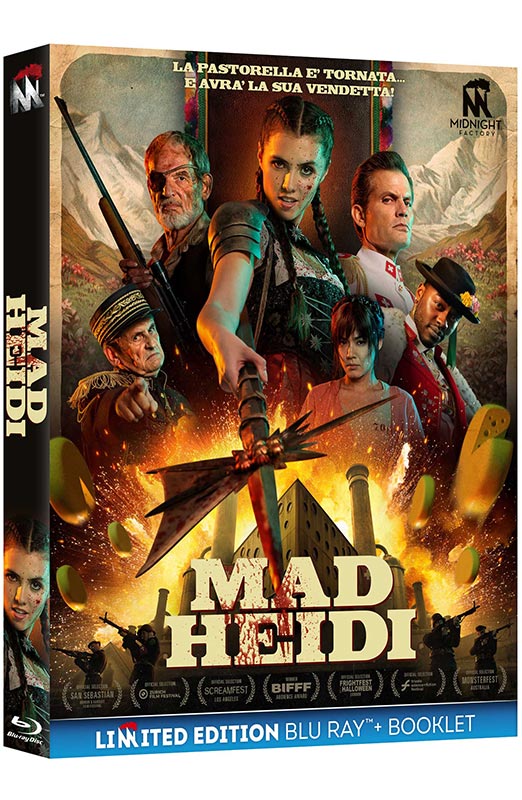 Mad Heidi - Limited Edition Blu-ray + Booklet (Blu-ray) Cover