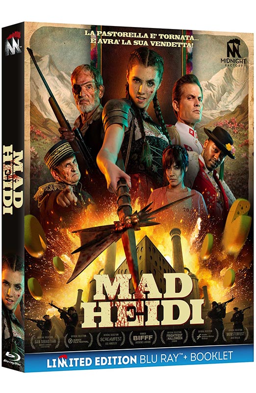 Mad Heidi - Limited Edition Blu-ray + Booklet (Blu-ray) Mad Heidi - Limited Edition Blu-ray + Booklet (Blu-ray)
