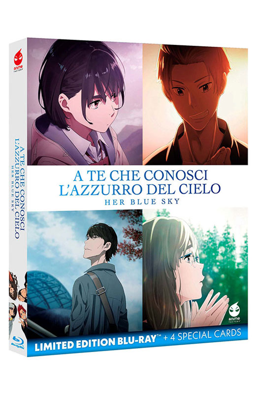 A Te che Conosci l'Azzurro del Cielo - Her Blue Sky - Limited Edition Blu-ray + 4 Special Cards (Blu-ray) A Te che Conosci l'Azzurro del Cielo - Her Blue Sky - Limited Edition Blu-ray + 4 Special Cards (Blu-ray)