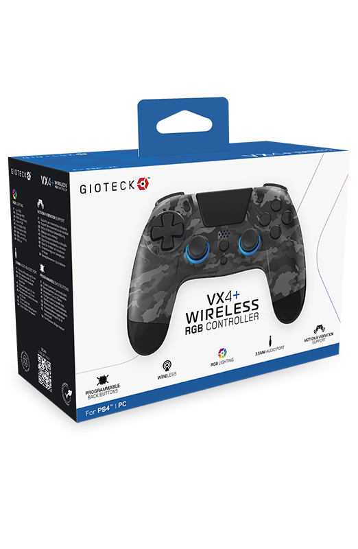 VX-4 Wireless Bluetooth Controller Led Dark Camouflage VX-4 Wireless Bluetooth Controller Led Dark Camouflage
