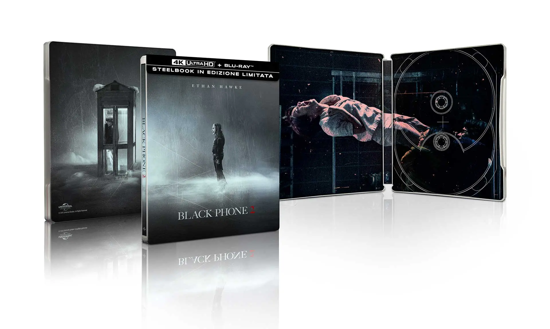Black Phone 2 - Steelbook 4K Ultra HD + Blu-ray (Blu-ray)