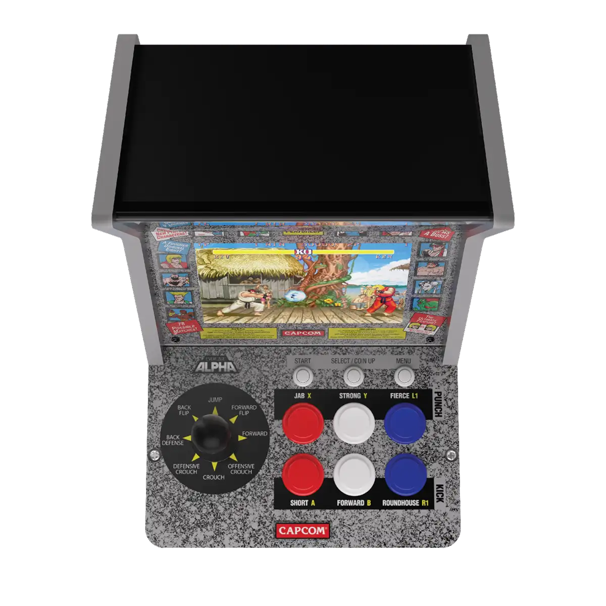 Evercade Alpha Street Fighter Bartop Arcade Evercade Alpha Street Fighter Bartop Arcade