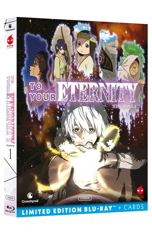 To Your Eternity - Stagione 1 - Limited Edition Anime Factory 3 Blu-ray + Cards da Collezione (Blu-ray) To Your Eternity - Stagione 1 - Limited Edition Anime Factory 3 Blu-ray + Cards da Collezione (Blu-ray)