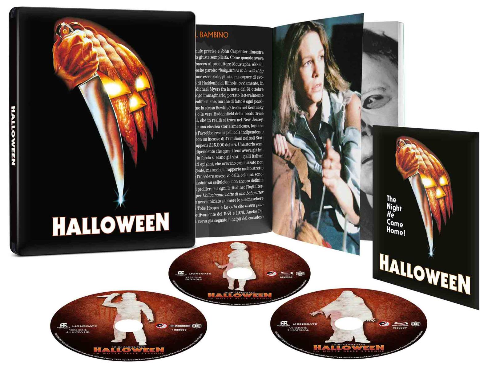 Halloween - La Notte delle Streghe - Steelbook 4K Ultra HD + 2 Blu-ray + Booklet + Card (Blu-ray) Image 9