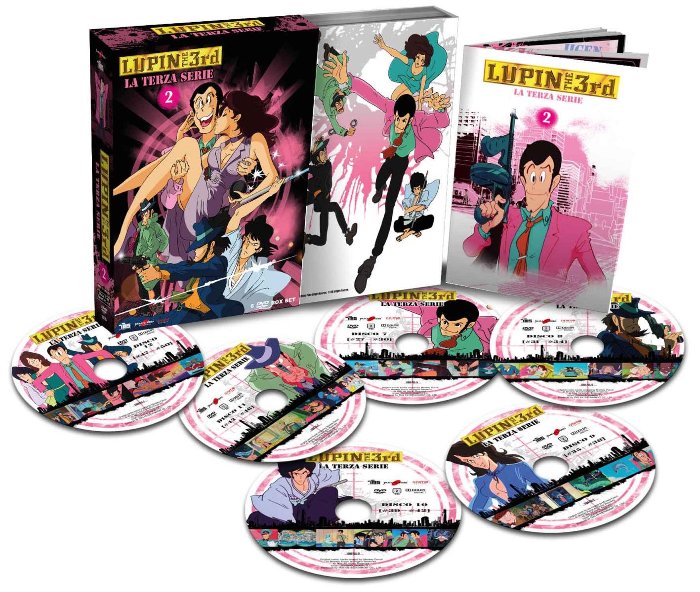 Lupin III - La Terza Serie - Volume 2 - Boxset 6 DVD (DVD) Image 2