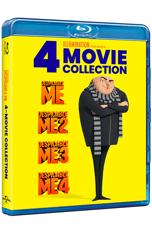 Cattivissimo Me - 4 Film Collection - Box Set 4 Blu-ray (Blu-ray)