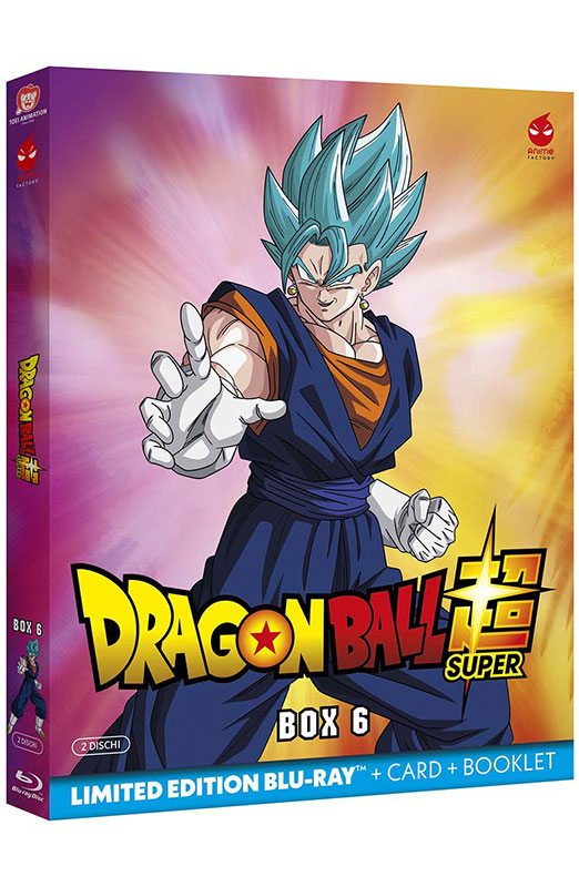 Dragon Ball Super - Volume 6 - Limited Edition 2 Blu-ray + Card + Booklet (Blu-ray) Dragon Ball Super - Volume 6 - Limited Edition 2 Blu-ray + Card + Booklet (Blu-ray)