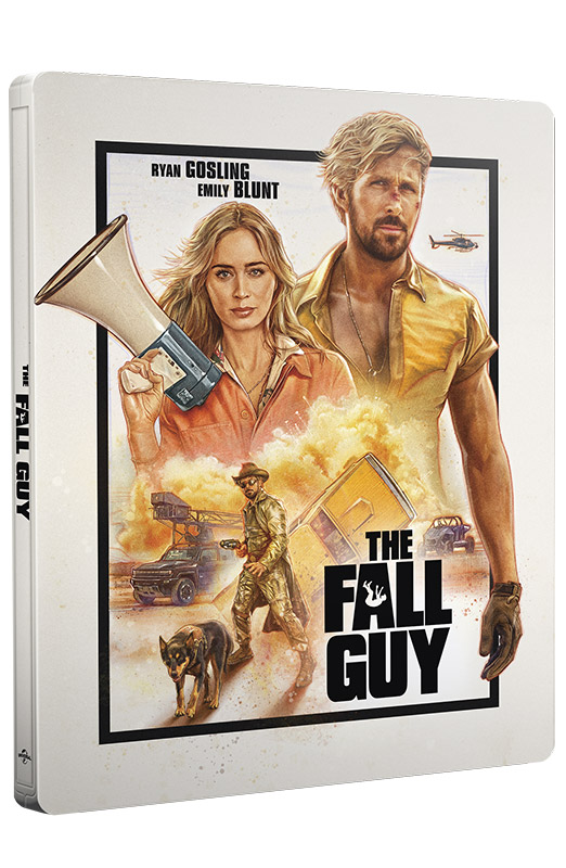 The Fall Guy - Steelbook 4K Ultra HD + Blu-ray (Blu-ray) Cover