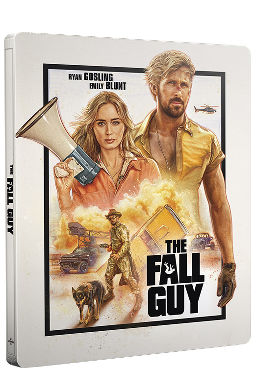 The Fall Guy - Steelbook 4K Ultra HD + Blu-ray (Blu-ray) Adult, Female, Person, Woman, Man