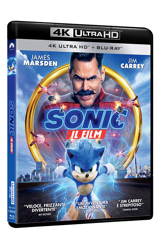 Sonic - Il Film - Blu-ray 4K UHD + Blu-ray (Blu-ray) Sonic - Il Film - Blu-ray 4K UHD + Blu-ray (Blu-ray)