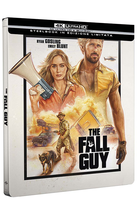The Fall Guy - Steelbook 4K Ultra HD + Blu-ray (Blu-ray) Book, Publication, Adult, Man, Person