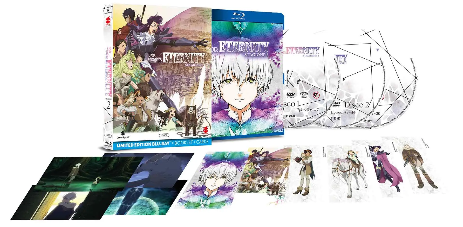 To Your Eternity - Stagione 2 - Limited Edition Anime Factory 3 Blu-ray + Cards + Booklet (Blu-ray) To Your Eternity - Stagione 2 - Limited Edition Anime Factory 3 Blu-ray + Cards + Booklet (Blu-ray)