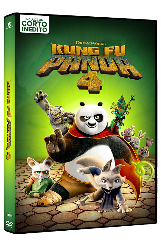 Kung Fu Panda 4 - DVD (DVD) Cover