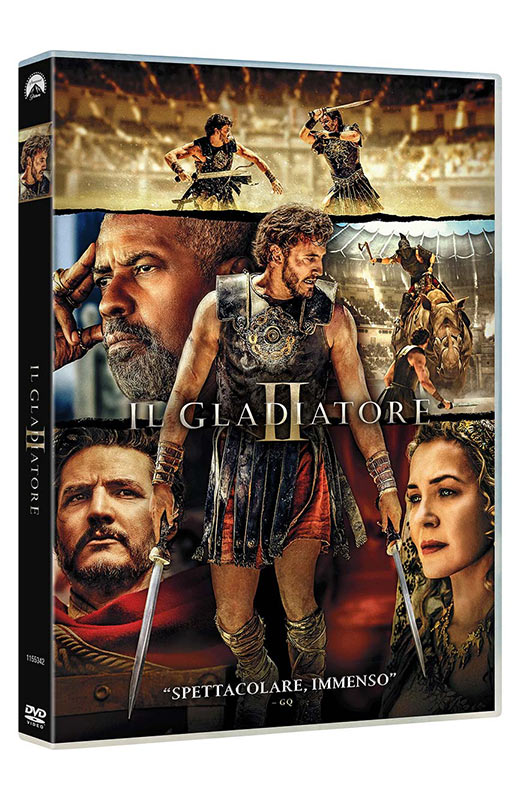 Il Gladiatore II - DVD (DVD) Cover Book, Publication, Dagger, Knife, Weapon