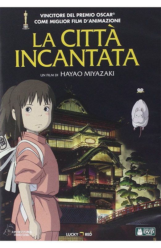 La Città Incantata - DVD (DVD) Cover Book, Publication, Comics, Person, Face