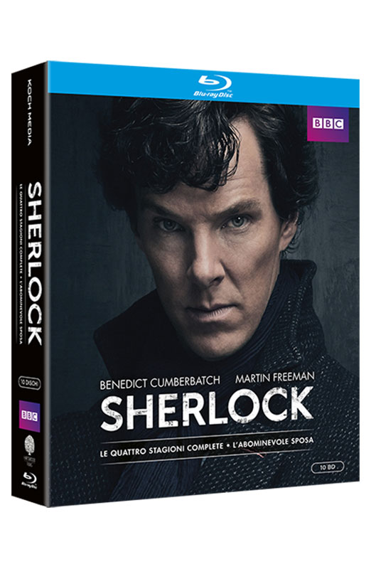 Sherlock - Stagioni 1-4 - 10 Blu-ray + Booklet + Card da Collezione (Blu-ray)
