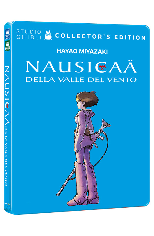 Nausicaa della Valle del Vento - Steelbook Blu-ray + DVD (Blu-ray)(DVD) Book, Publication, Person