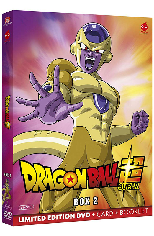 Dragon Ball Super - Volume 2 - Limited Edition 3 DVD + Booklet + Cards (DVD) Dragon Ball Super - Volume 2 - Limited Edition 3 DVD + Booklet + Cards (DVD)