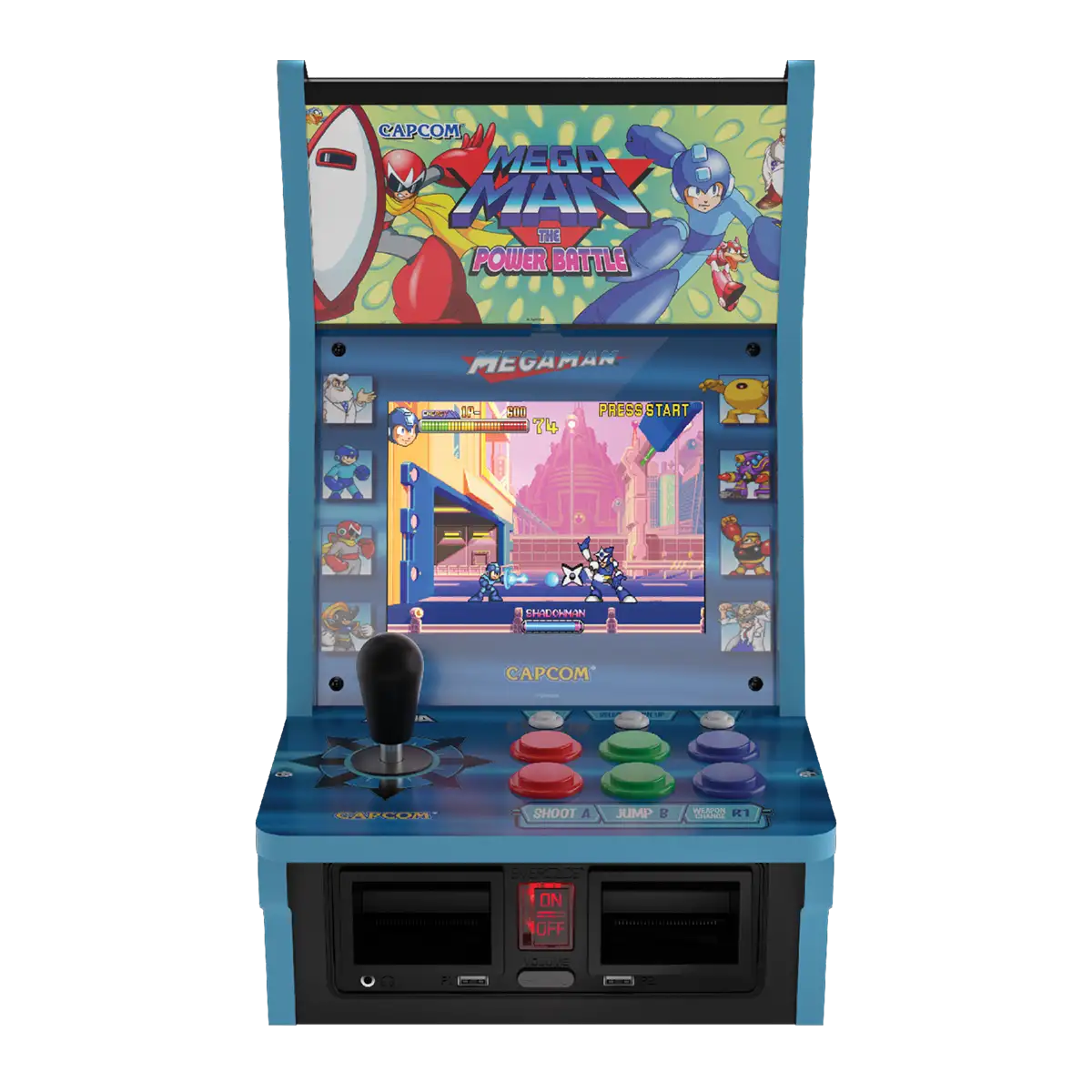 Evercade Alpha Megaman Bartop Arcade Image 5