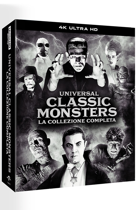 Universal Classic Monsters - La Collezione Completa - Box Set 8 4K Ultra HD (Blu-ray)