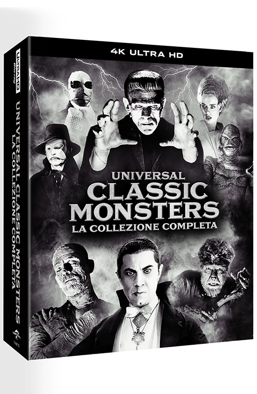 Universal Classic Monsters - La Collezione Completa - Box Set 8 4K Ultra HD (Blu-ray) Universal Classic Monsters - La Collezione Completa - Box Set 8 4K Ultra HD (Blu-ray)