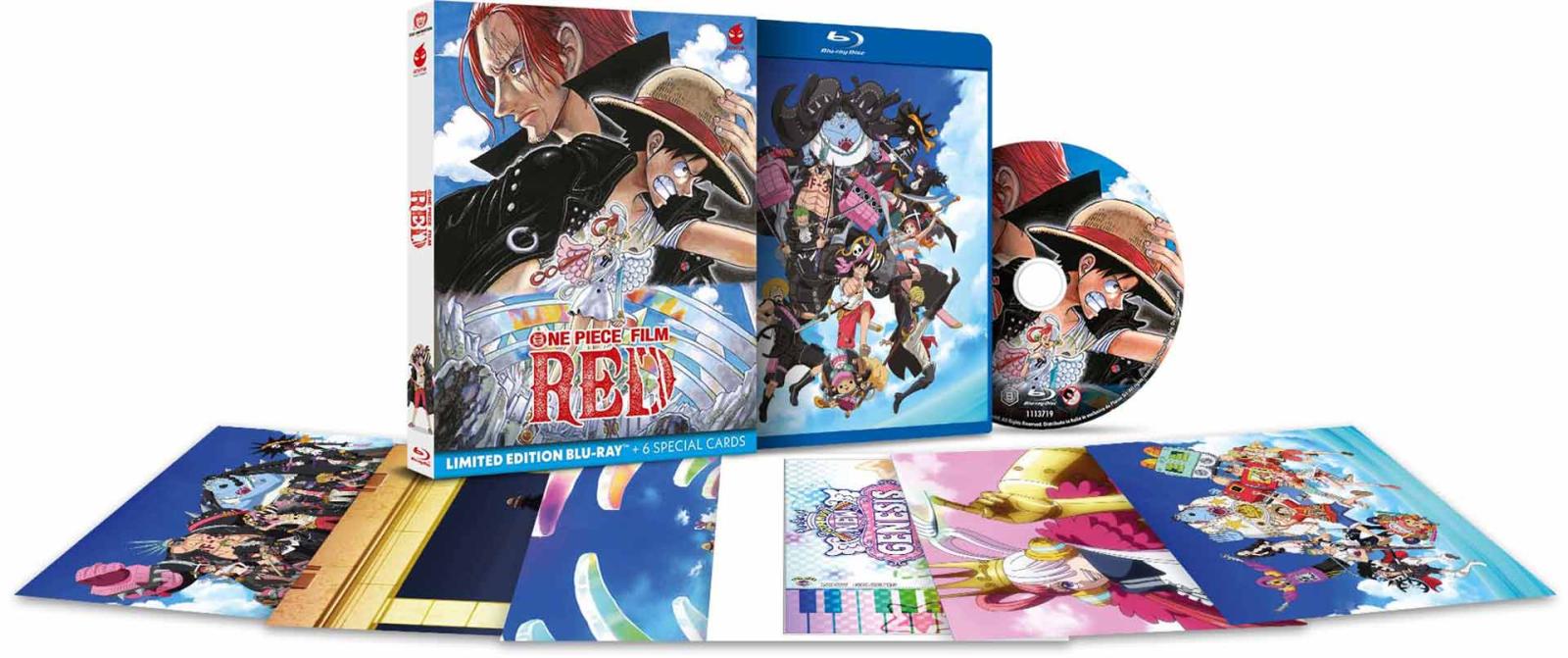 One Piece Film: RED - Limited Edition Blu-ray + 6 Special Cards (Blu-ray) One Piece Film: RED - Limited Edition Blu-ray + 6 Special Cards (Blu-ray)