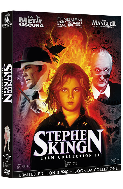Stephen King Film Collection II - Limited Edition 3 DVD + Cards + Book da Collezione (DVD)