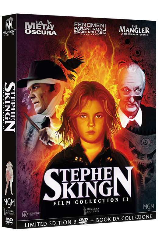 Stephen King Film Collection II - Limited Edition 3 DVD + Cards + Book da Collezione (DVD) Stephen King Film Collection II - Limited Edition 3 DVD + Cards + Book da Collezione (DVD)