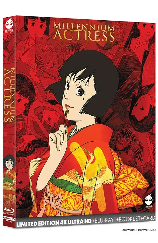 Millennium Actress - Limited Edition Anime Factory 4K Ultra HD + Blu-ray + Booklet + Card da Collezione (Blu-ray)