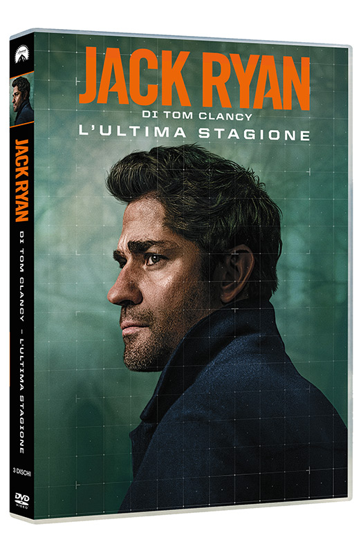Jack Ryan - L'Ultima Stagione - 3 DVD (DVD) Cover Book, Publication, Adult, Man, Person