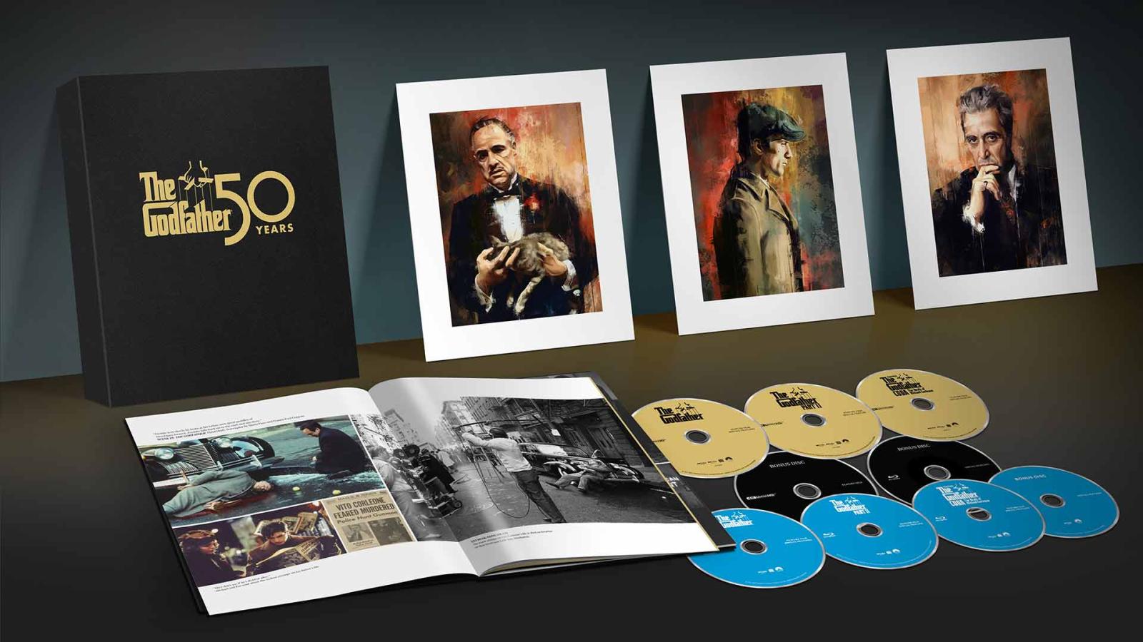 Il Padrino Trilogia - Edizione 50° Anniversario - Collector's Edition 4 Blu-ray 4K UHD + 5 Blu-ray (Blu-ray) Il Padrino Trilogia - Edizione 50° Anniversario - Collector's Edition 4 Blu-ray 4K UHD + 5 Blu-ray (Blu-ray)