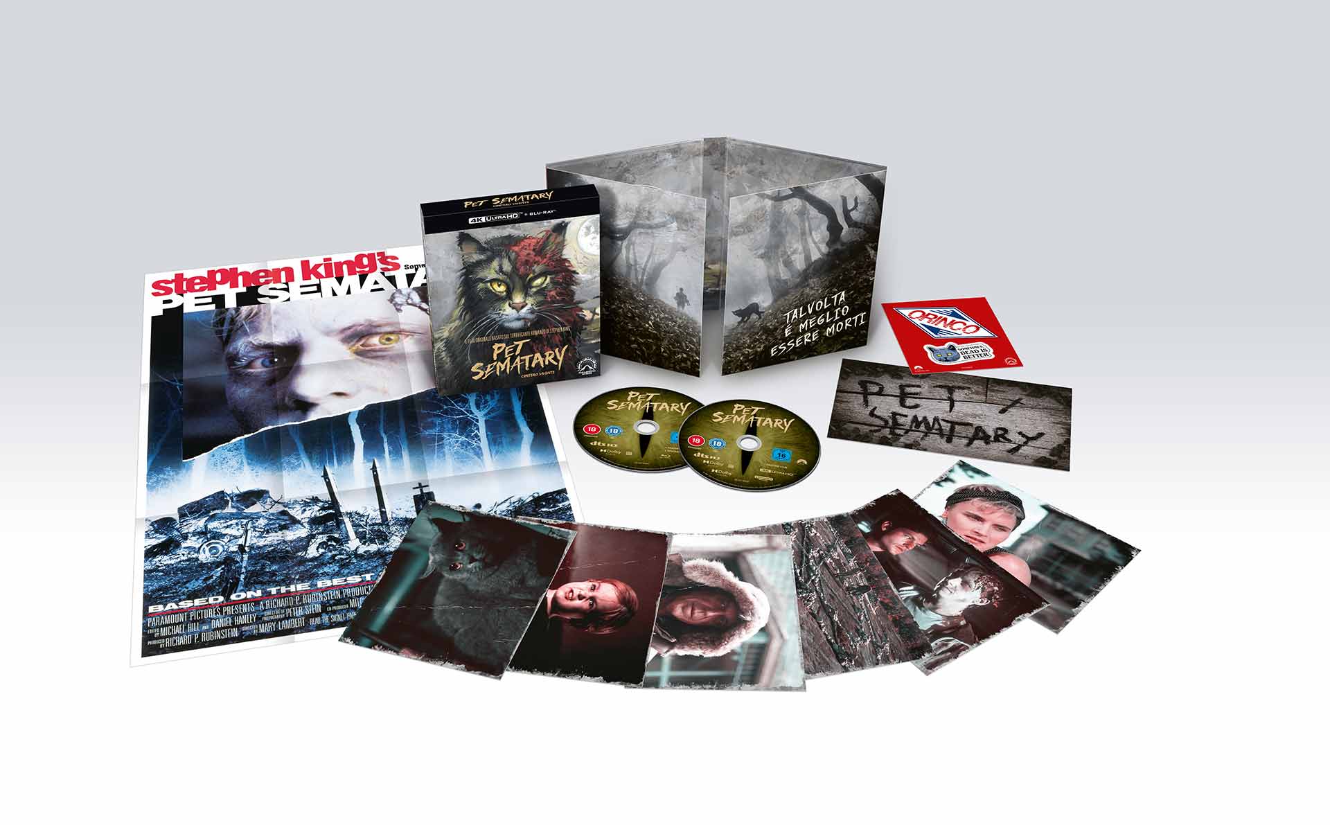 Pet Sematary - Cimitero Vivente - Collector's Edition 4K Ultra HD + Blu-ray + Gifts - Edizione 35° Anniversario (Blu-ray) Image 2