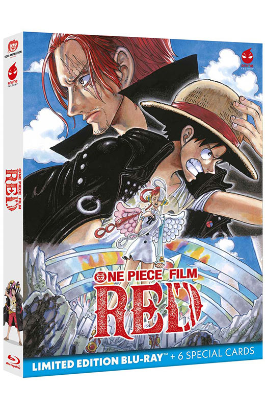 One Piece Film: RED - Limited Edition Blu-ray + 6 Special Cards (Blu-ray) One Piece Film: RED - Limited Edition Blu-ray + 6 Special Cards (Blu-ray)