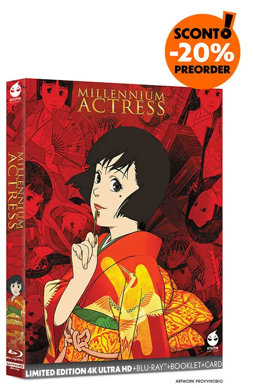 Millennium Actress - Limited Edition Anime Factory 4K Ultra HD + Blu-ray + Booklet + Card da Collezione (Blu-ray)
