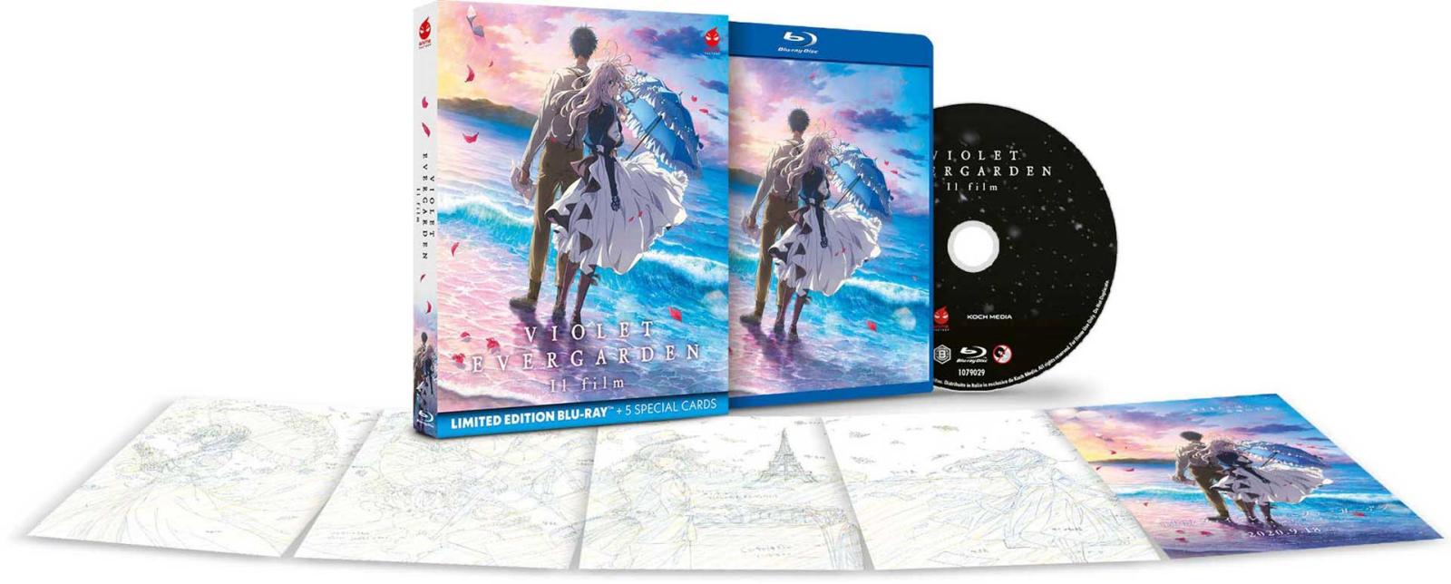 Violet Evergarden: Il Film - Limited Edition Blu-ray + 5 Special Cards da Collezione (Blu-ray) Violet Evergarden: Il Film - Limited Edition Blu-ray + 5 Special Cards da Collezione (Blu-ray)