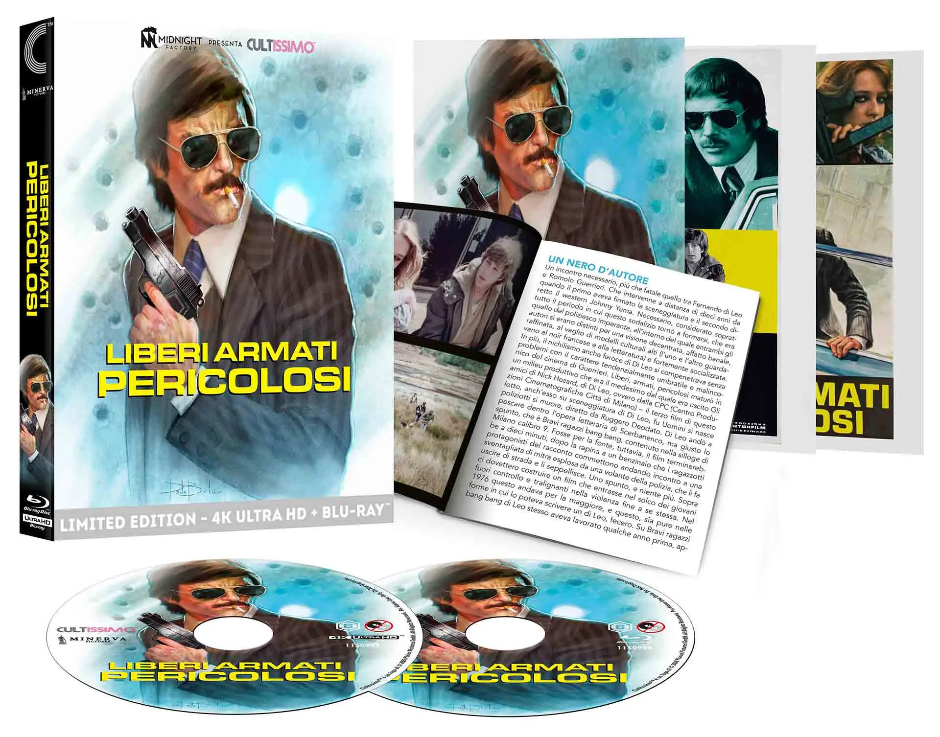 Liberi armati pericolosi - Limited Edition Cultissimo 4K Ultra HD + Blu-ray + Booklet + Card (Blu-ray)