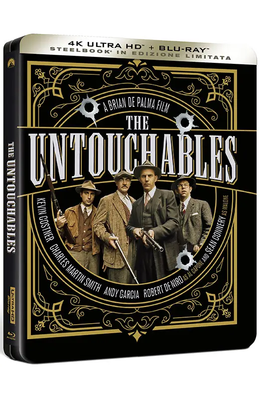 The Untouchables - Gli intoccabili - Steelbook 4K Ultra HD + Blu-ray (Blu-ray) Cover