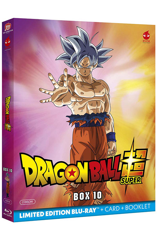 Dragon Ball Super - Volume 10 - Limited Edition Anime Factory 2 Blu-ray + Card + Booklet (Blu-ray)