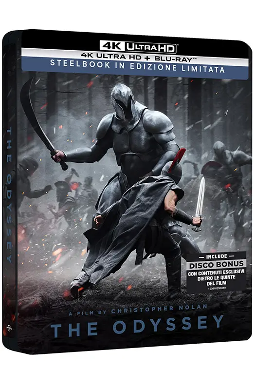 Odissea - Steelbook 4K Ultra HD + Blu-ray + Blu-ray Bonus (Blu-ray)
