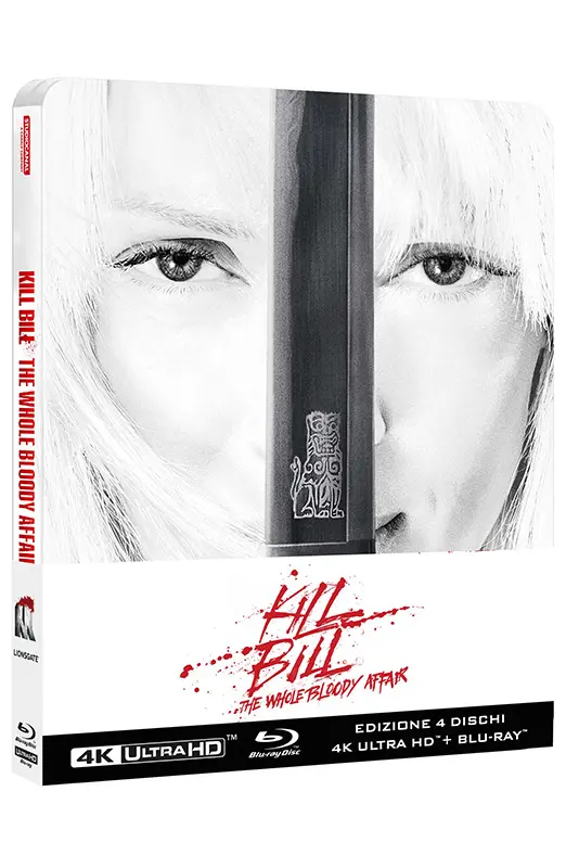 Kill Bill: The Whole Bloody Affair - Steelbook Midnight Classics 2 4K Ultra HD + 2 Blu-ray (Blu-ray)