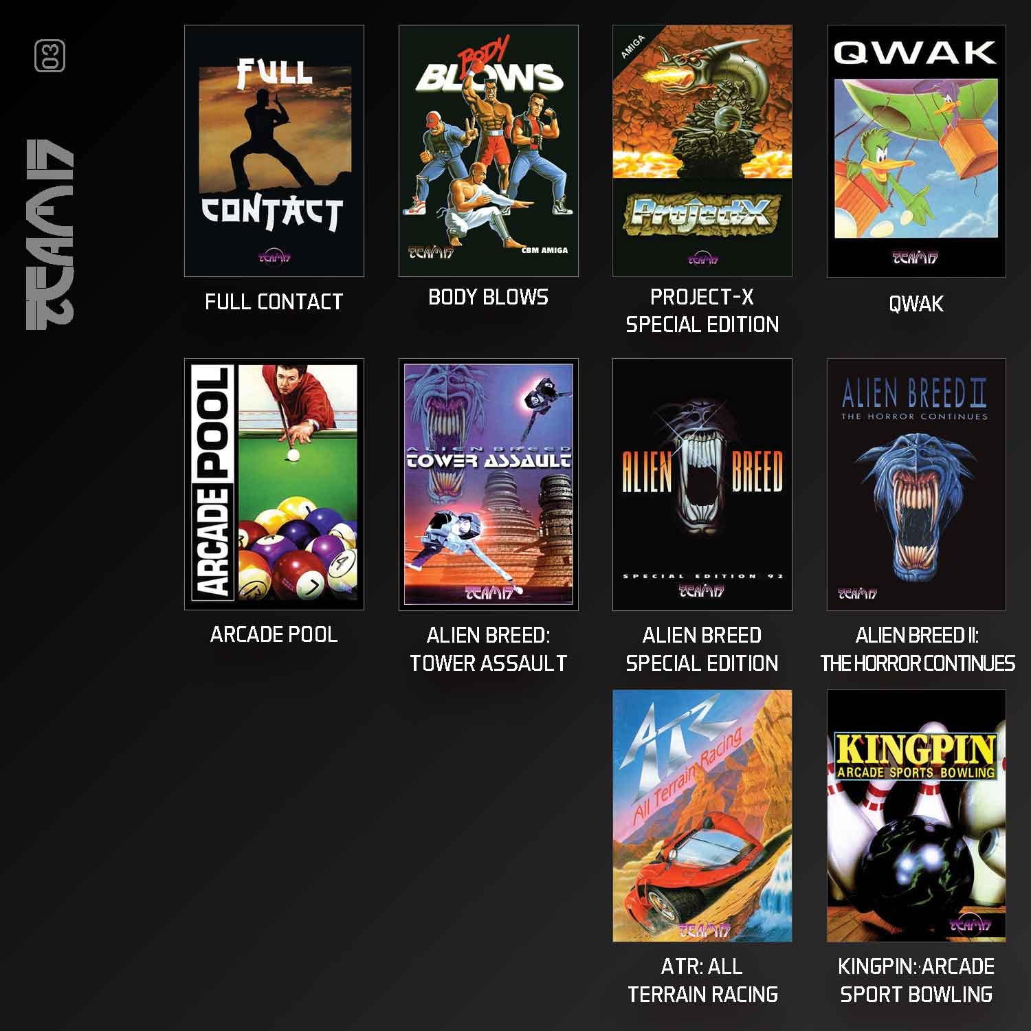 Evercade Team17 Collection 1 - Cartuccia Evercade Team17 Collection 1 - Cartuccia