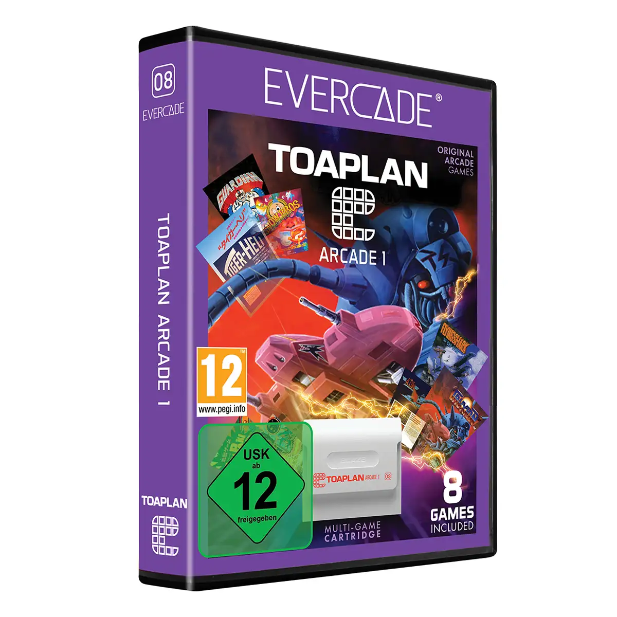 Evercade Toaplan Arcade Collection 1 - Cartuccia Evercade Toaplan Arcade Collection 1 - Cartuccia