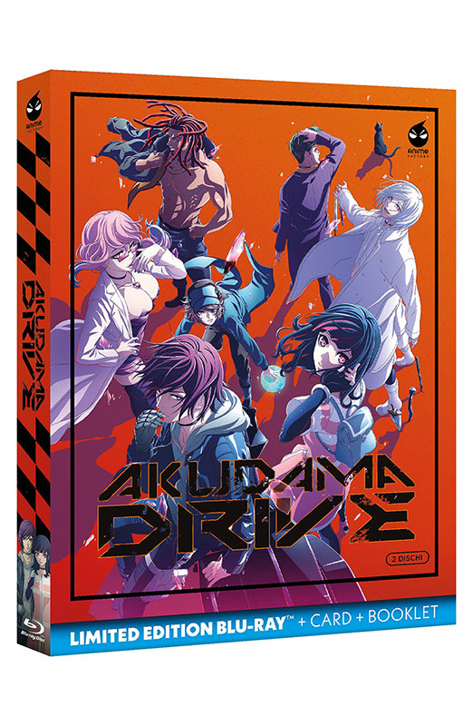 Akudama Drive - Limited Edition 2 Blu-ray + Card + Booklet - Serie Completa (Blu-ray) Cover