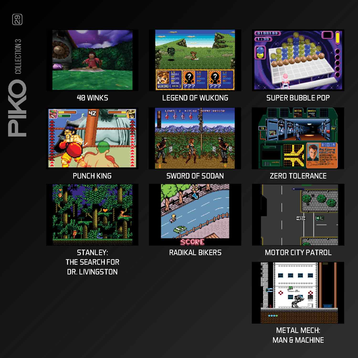 Evercade Piko Collection 3 - Cartuccia Evercade Piko Collection 3 - Cartuccia