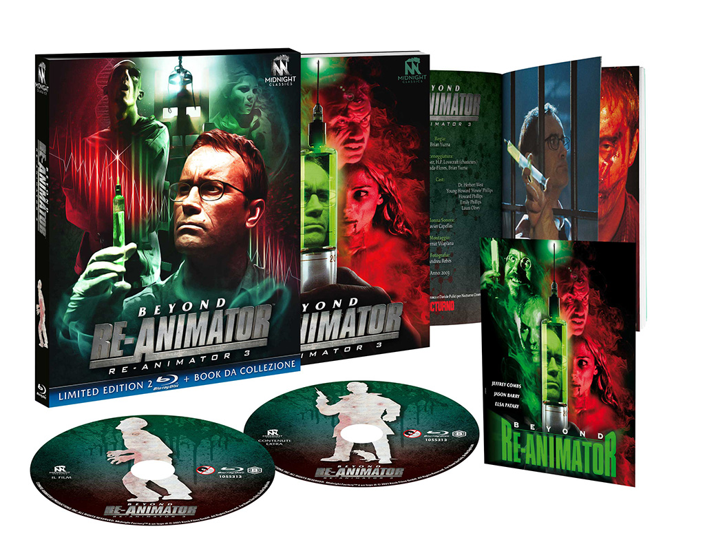 Beyond Re-Animator - Re-Animator 3 - Limited Edition 2 Blu-ray + Book da Collezione (Blu-ray) Beyond Re-Animator - Re-Animator 3 - Limited Edition 2 Blu-ray + Book da Collezione (Blu-ray)