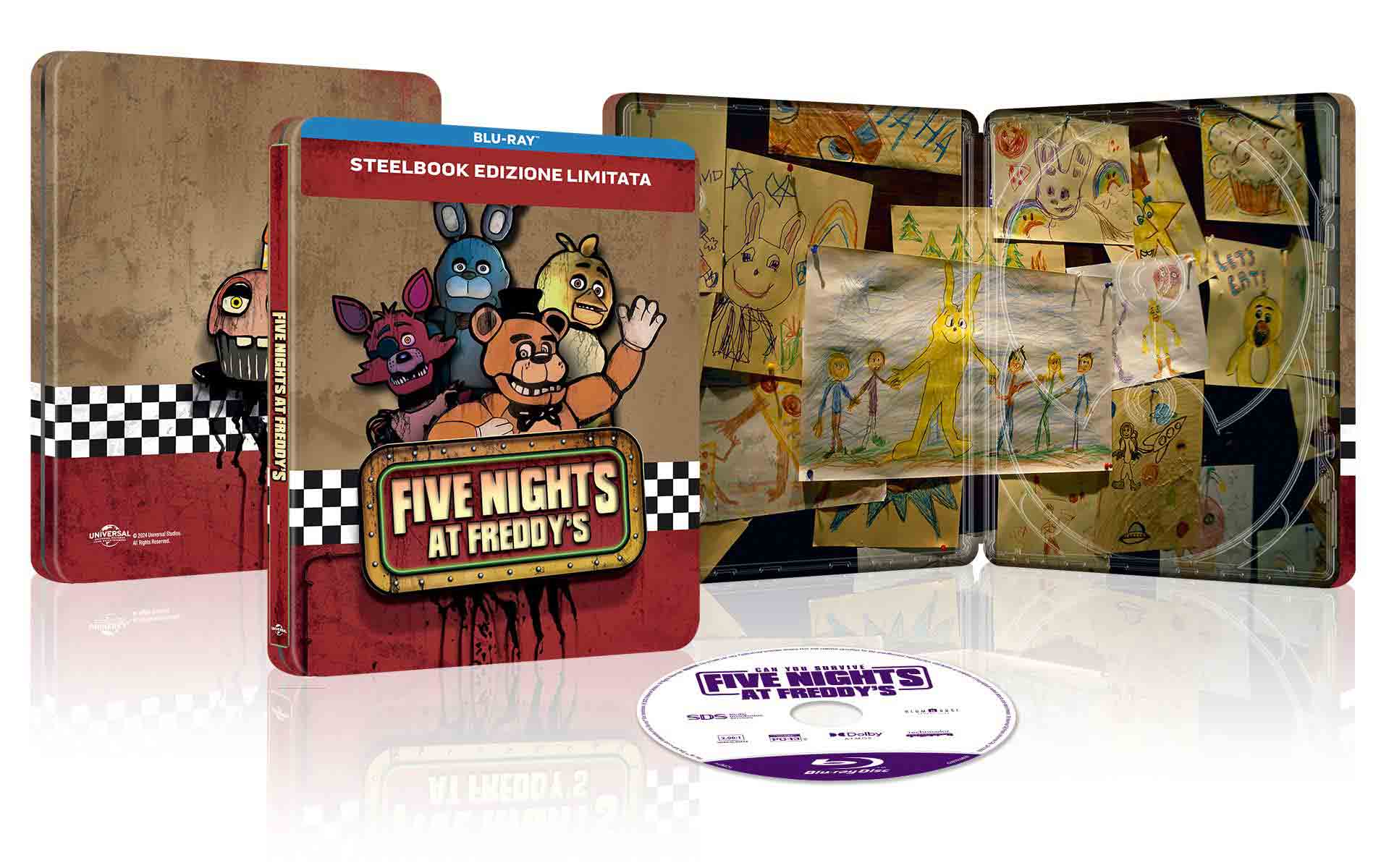 Five Nights at Freddy's - Steelbook Blu-ray (Blu-ray) Five Nights at Freddy's - Steelbook Blu-ray (Blu-ray)